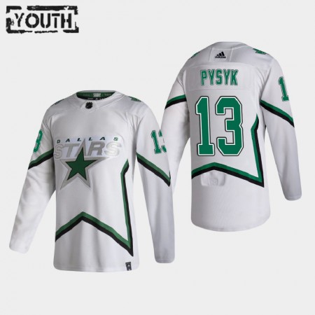 Dallas Stars Mark Pysyk 13 2020-21 Reverse Retro Authentic Shirt - Kinderen